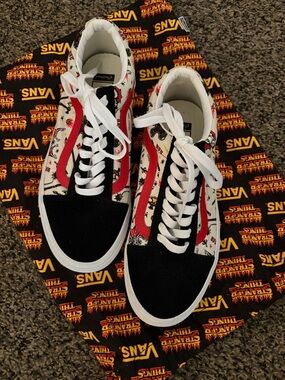 Vans Old Skool Stranger Things Hellfire Club Custom shoes